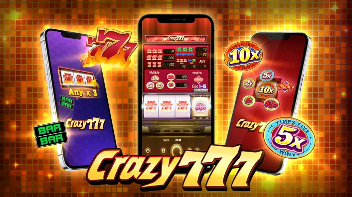 Variety of Mega Slots and 777 Casino Games displayed on a mobile screen